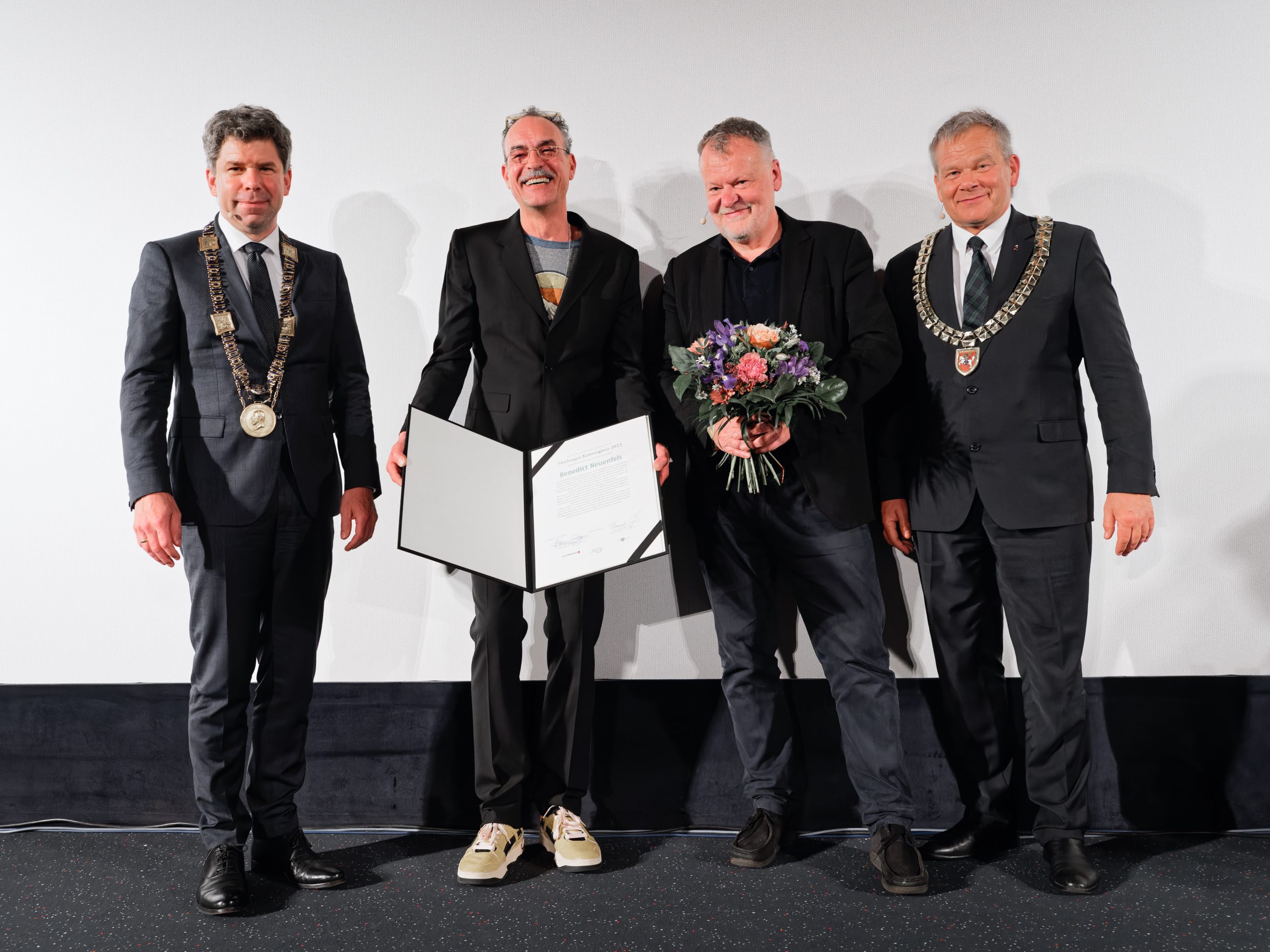 Verleihung des 22. Marburger Kamerapreises an Benedict Neuenfels